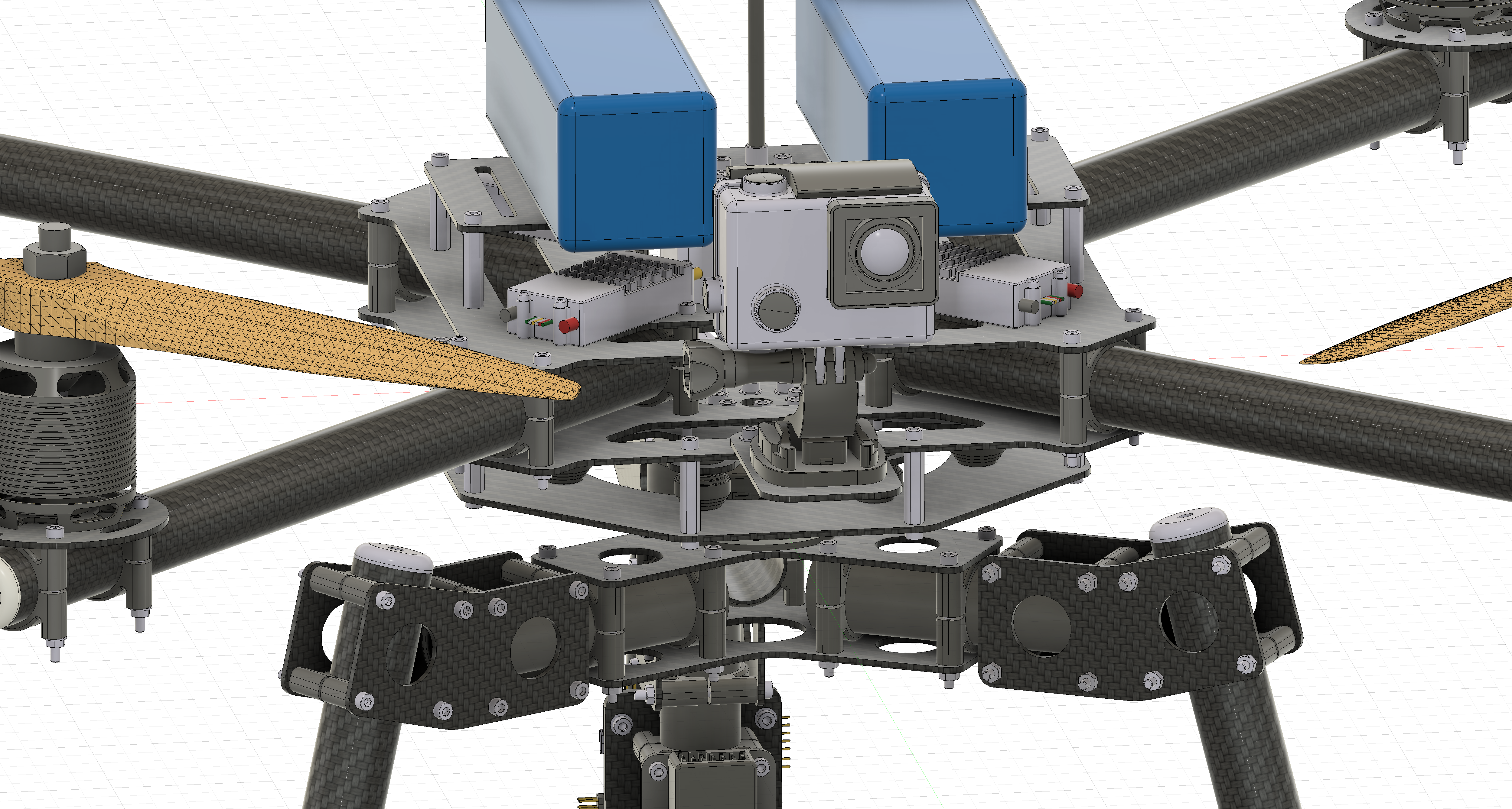 B09-X4航拍四轴无人机模型